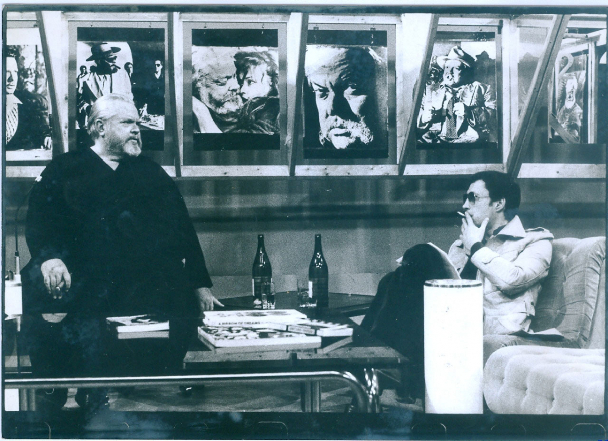Орсон Велс и Ранко Мунтиќ, 1971.