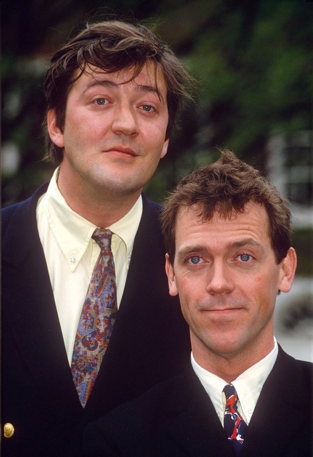 Stephen Fry + Hugh Laurie