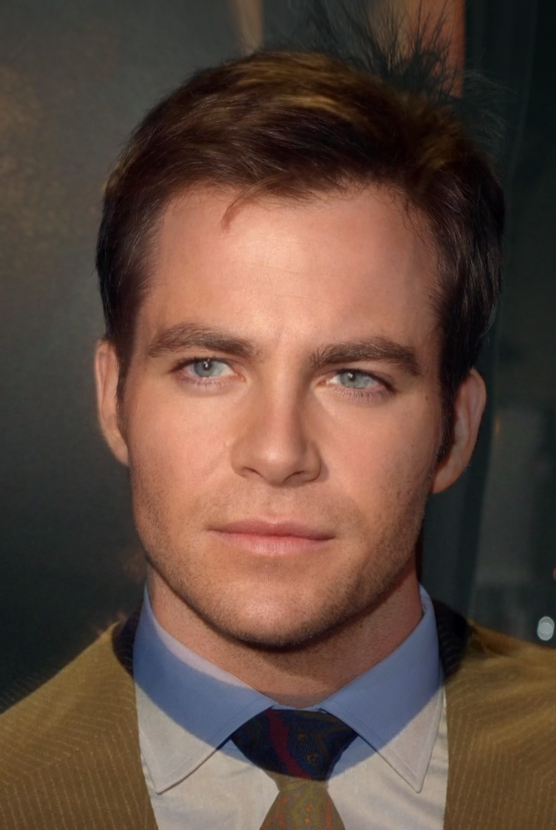 Kirk = William Shatner / Chris Pine