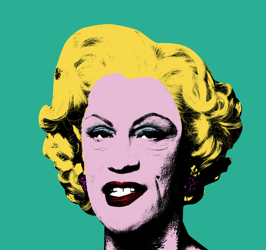 оригинал: Andy Warhol / Green Marilyn (1962)