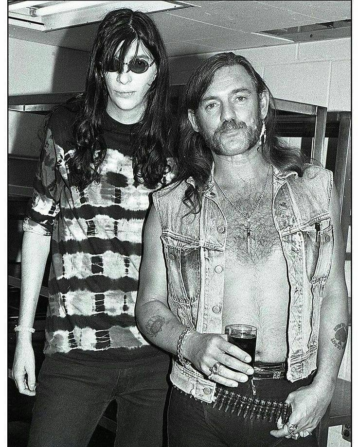 Џо (The Ramones) и Леми (Motorhead)