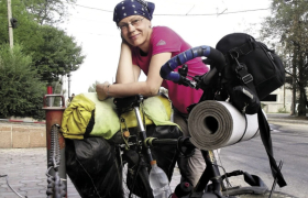 Запознајте ја Снежана Радојичиќ - велосипедски номад