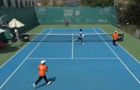 Ни за тенисерите нема раат, избегаа среде меч поради експлозија на дрон