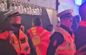 Полициско засилување во пабот во Копенхаген каде ечат македонски песни