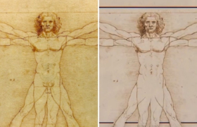 Цензорите го кастрираа Витрувиевиот човек