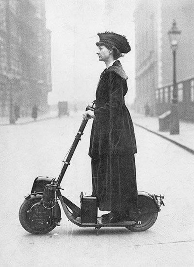 Она што денес е модерно, во Њујорк, 1916