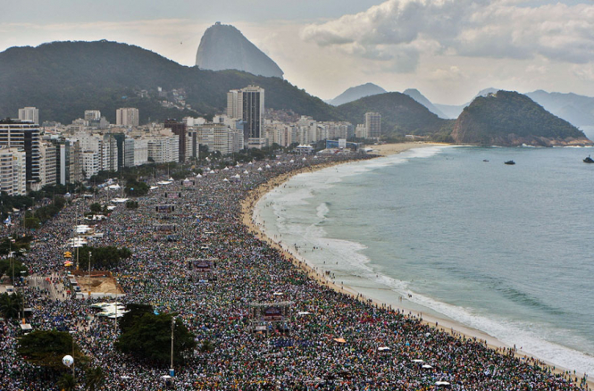 Плажата во Рио, реалност