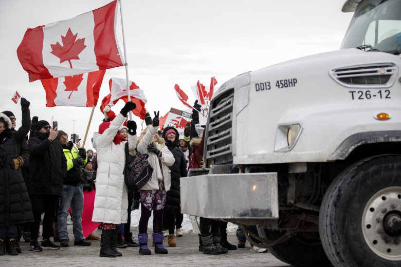 With the blessing of Musk, the Canadian truckers headed for Ottawa to fight vaccine mandates